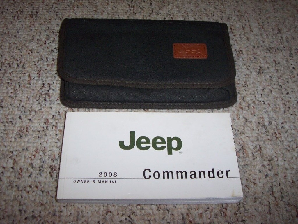 Picture of: Jeep Commander Owner Manual User Guide Sport Limited Overland . .  .