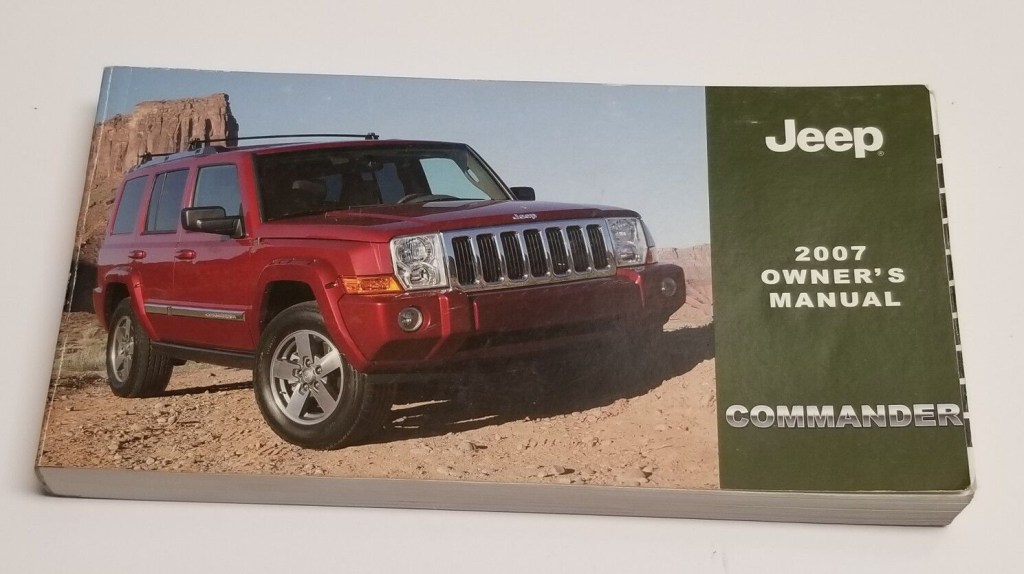 Picture of: JEEP COMMANDER OWNERS MANUAL .L .L