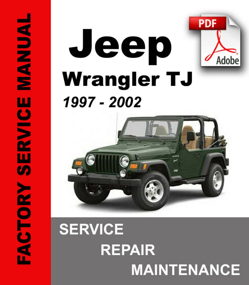 Picture of: JEEP WRANGLER – TJ REPAIR WORKSHOP SERVICE MANUAL PDF D
