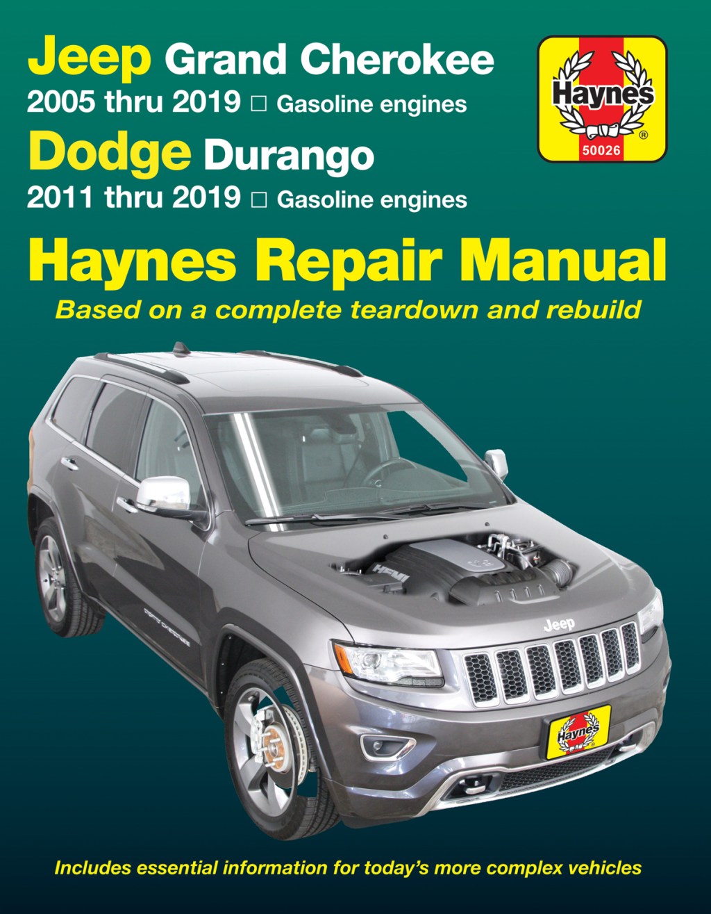 Picture of: Bundle: Jeep Grand Cherokee (-) & Dodge Durango (-) Haynes Repair  Manual