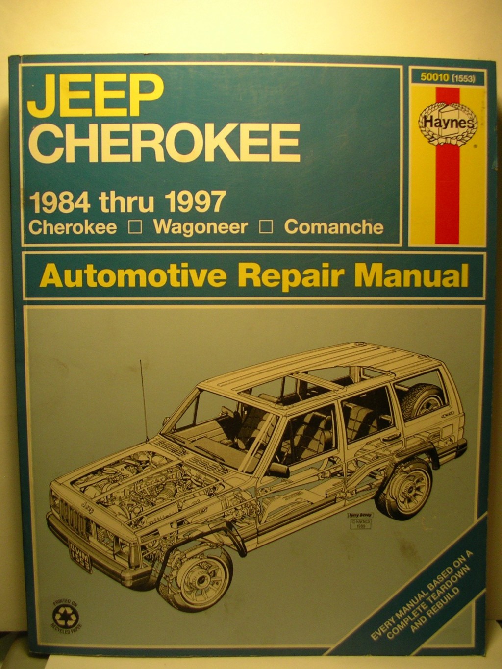 Picture of: Jeep Cherokee, Wagoneer and Comanche (-) Automotive Repair Manual  (Haynes Automotive Repair Manuals)