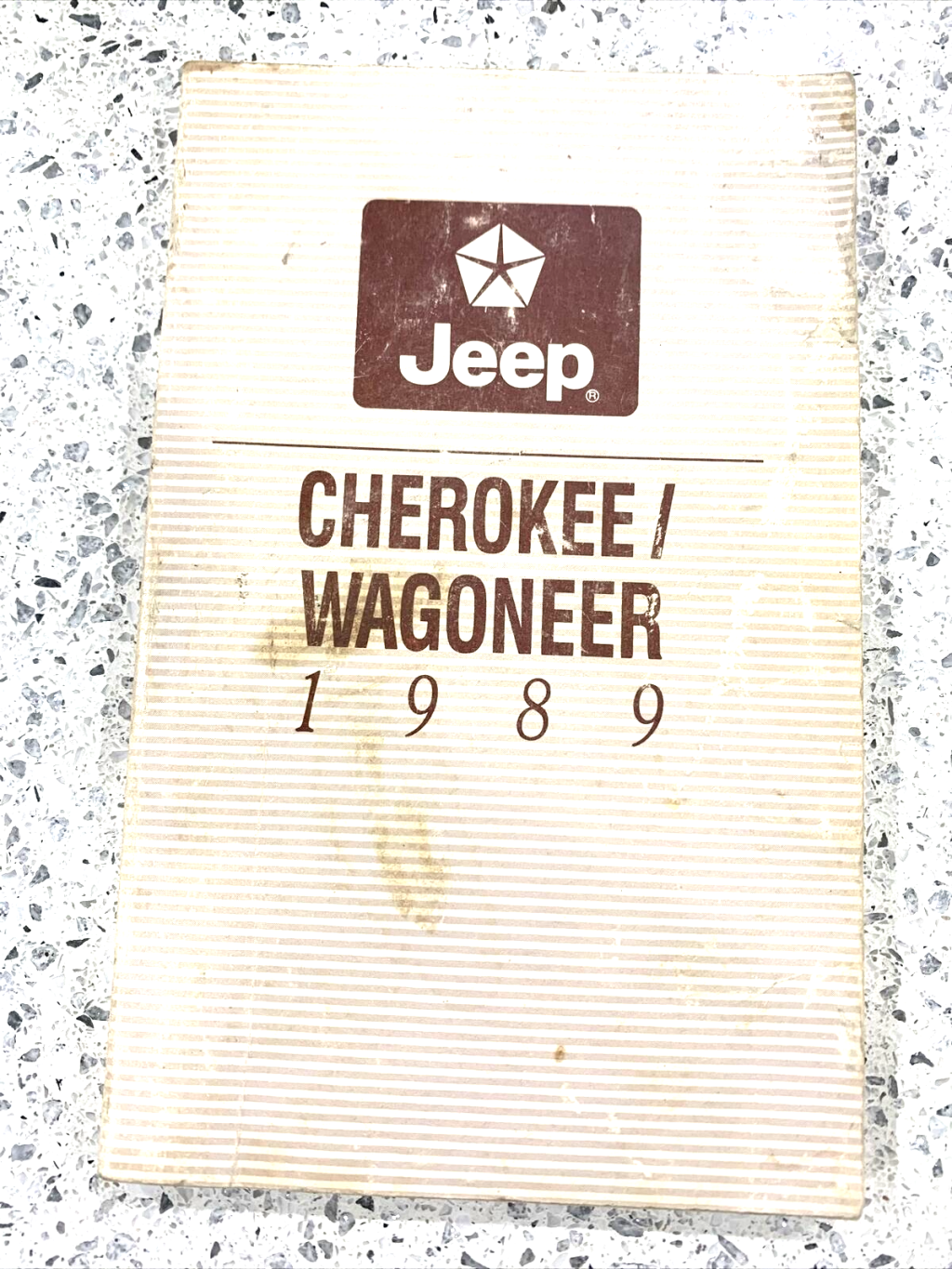 Picture of: JEEP CHEROKEE WAGONEER OWNERS MANUAL FACTORY  OEM