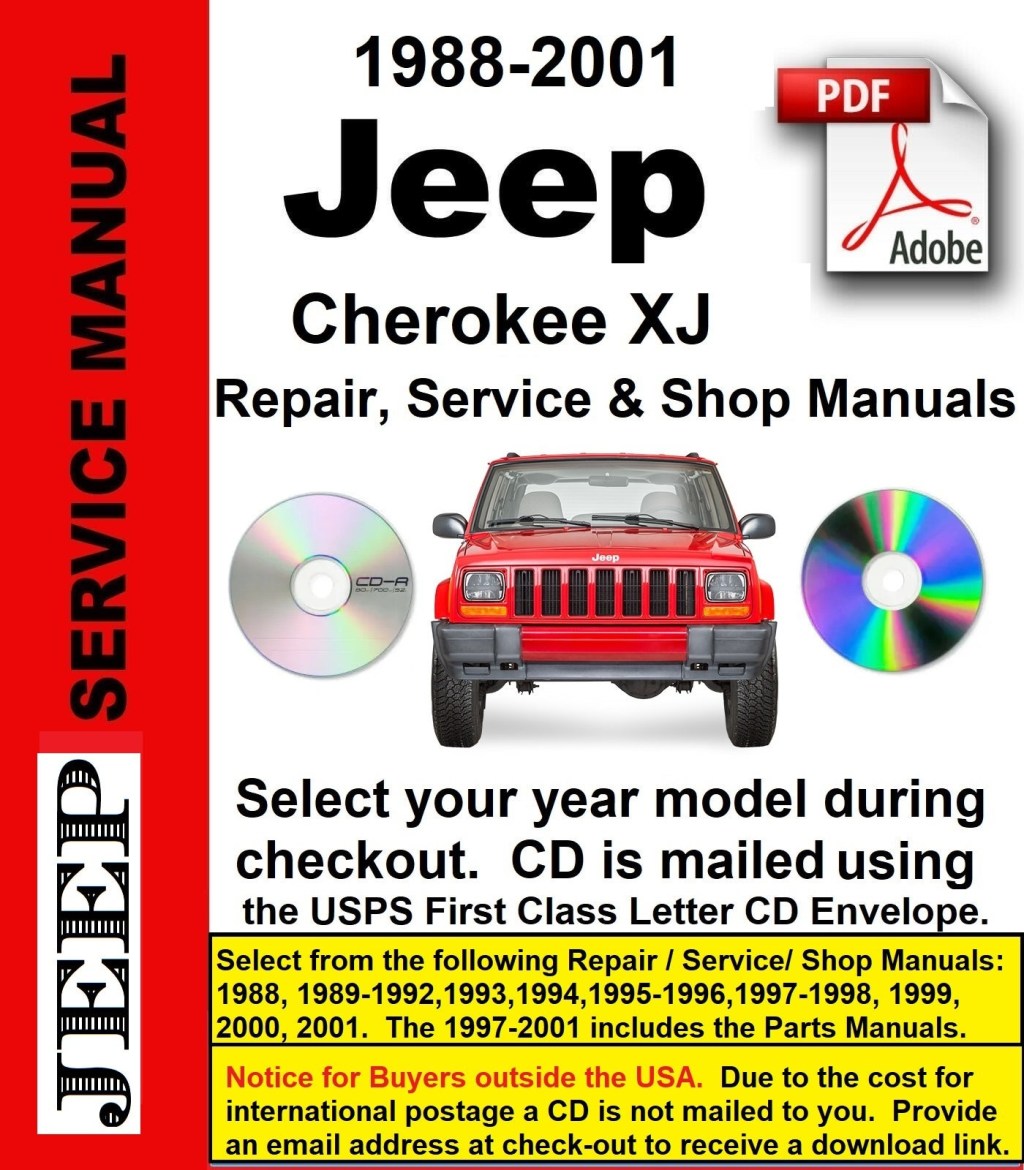 Picture of: Jeep Cherokee XJ Reparatur Service & Shop Manual –