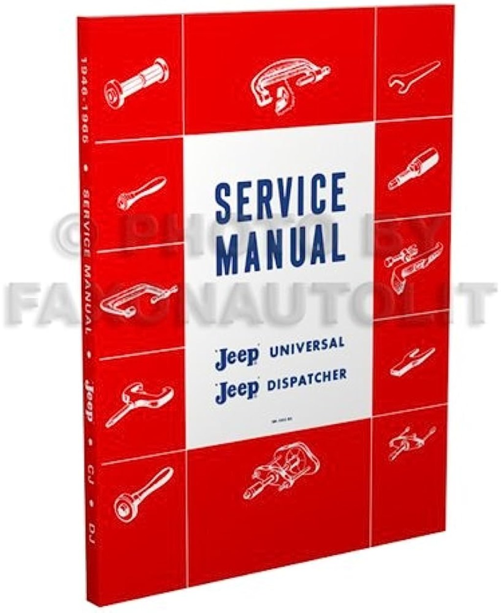 Picture of: – Jeep CJ A, CJ A B, CJ  A  Repair Shop Manual Reprint