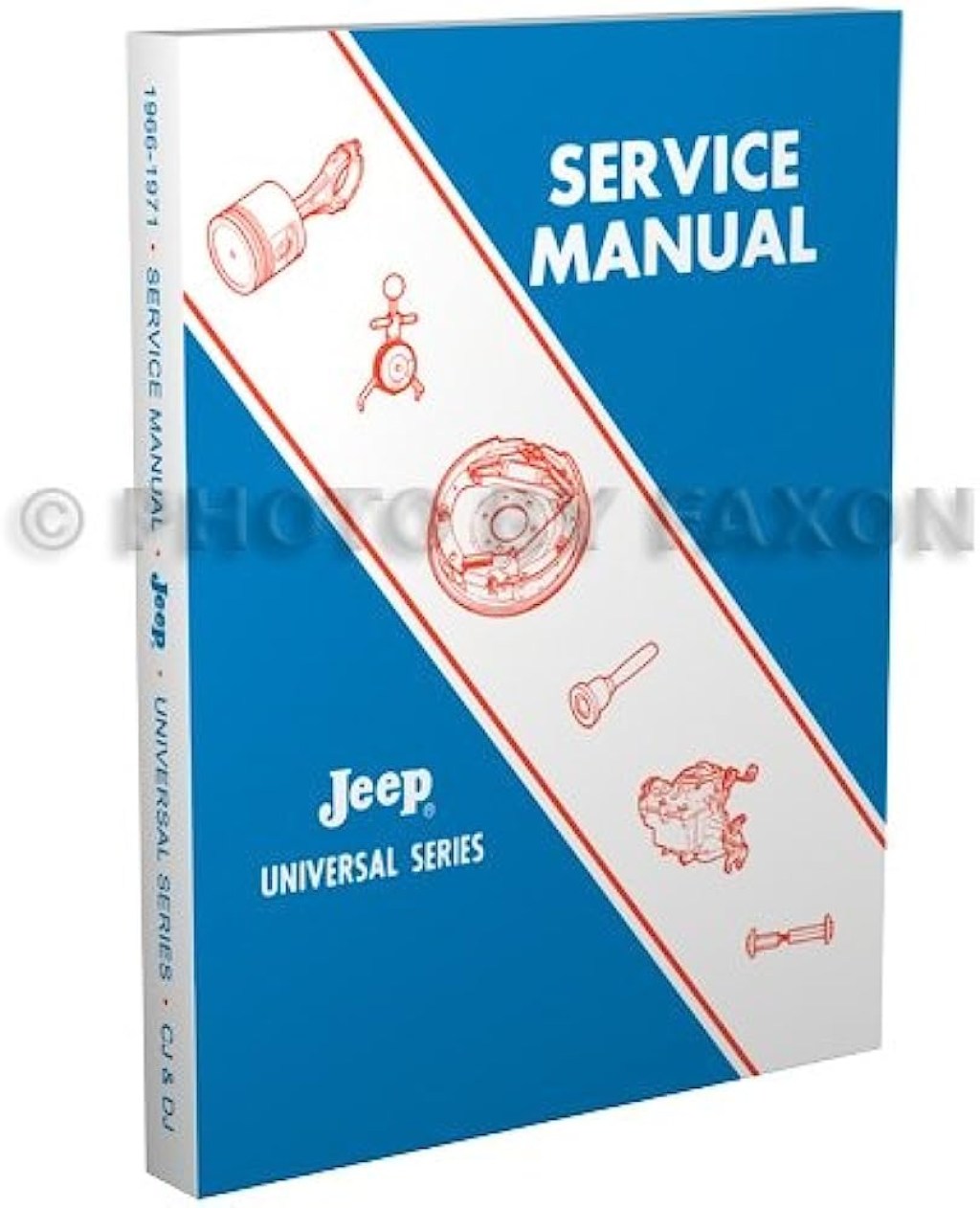 Picture of: – Jeep CJ Repair Shop Manual Reprint CJ B  A  A Universal