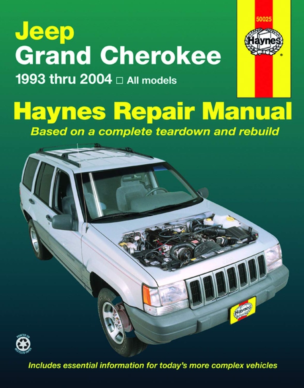 Picture of: Jeep Grand Cherokee  thru  Haynes Repair Manual: All