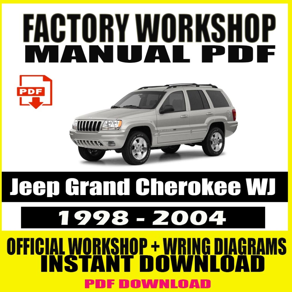Picture of: Jeep Grand Cherokee WJ – FACTORY REPAIR SERVICE MANUAL