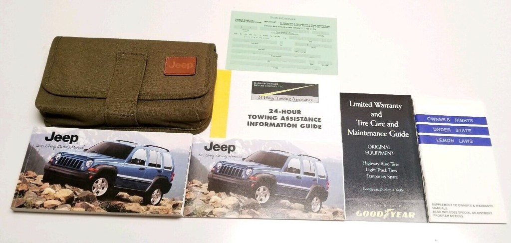 Picture of: JEEP LIBERTY OWNERS MANUAL .L .L
