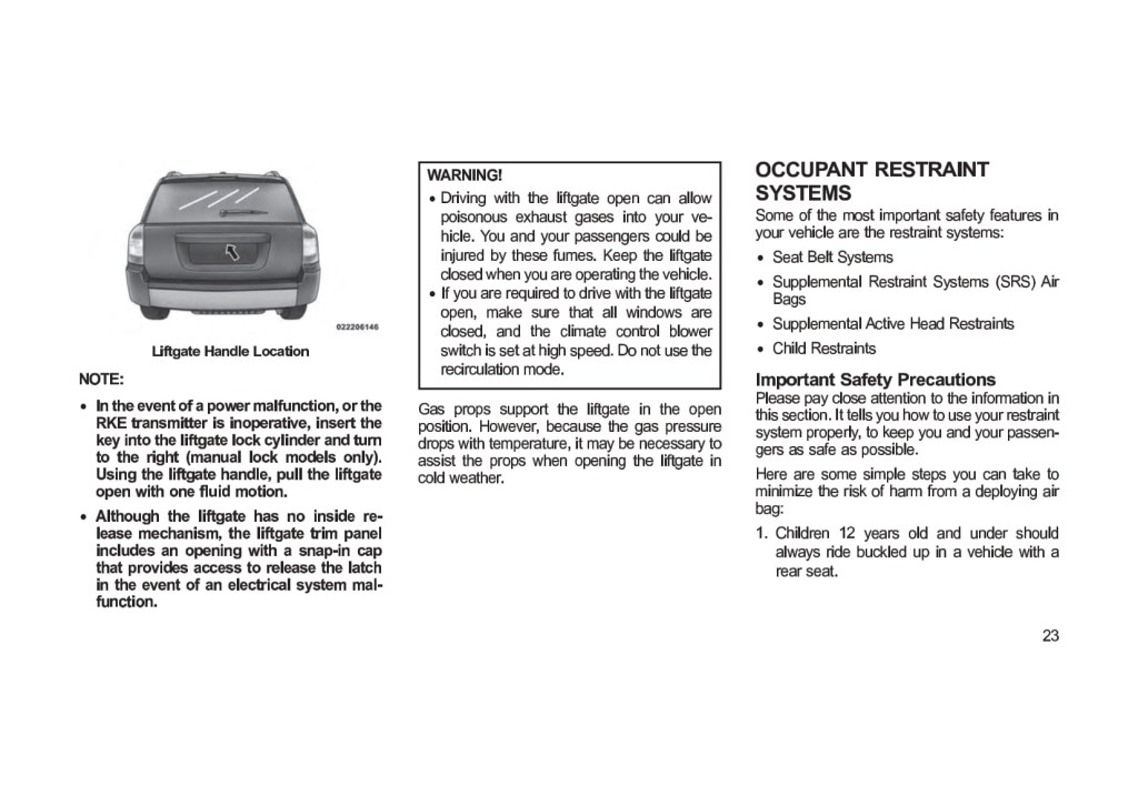 Picture of: Jeep Patriot Owner’s Manual  –