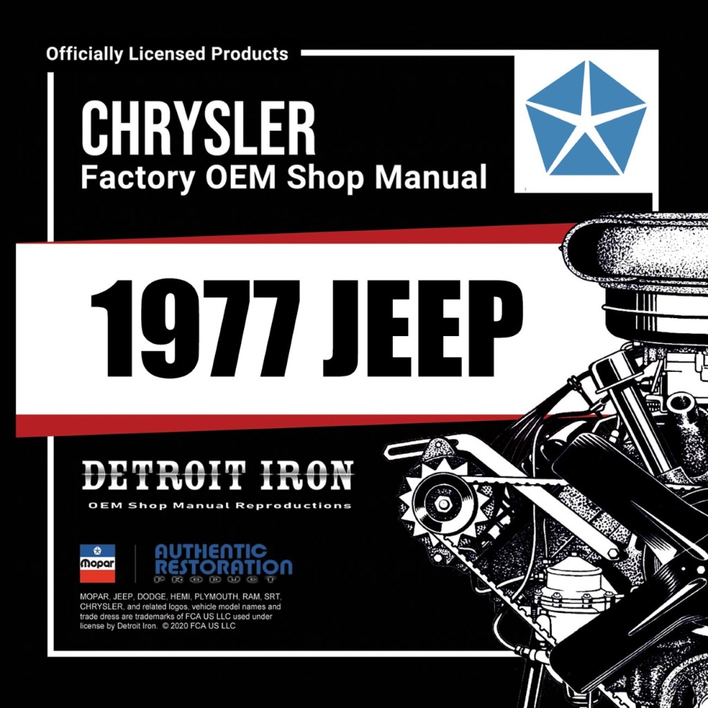 Picture of: Jeep Shop Manual, Service Bulletins, Parts Book & Sales Brochure Kit