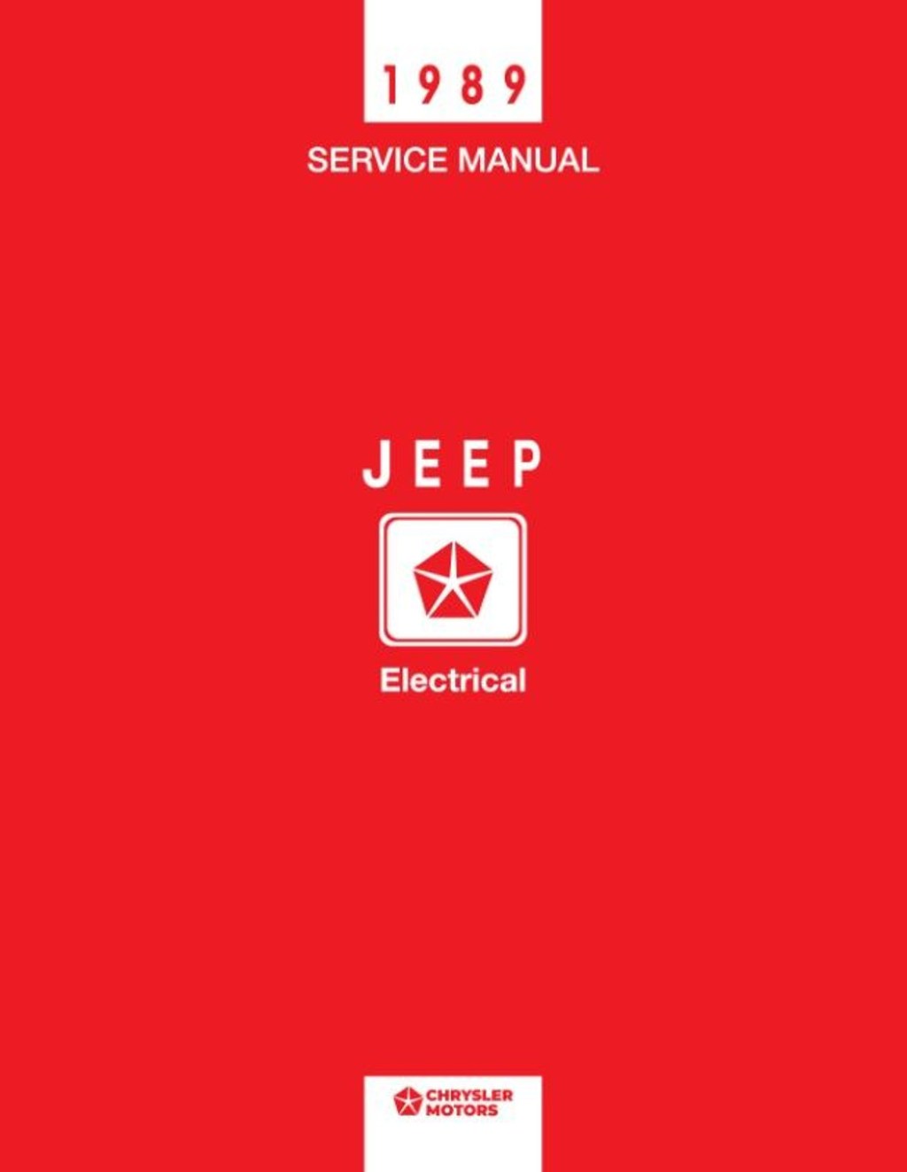 Picture of: Jeep Shop Manual –  Volumes
