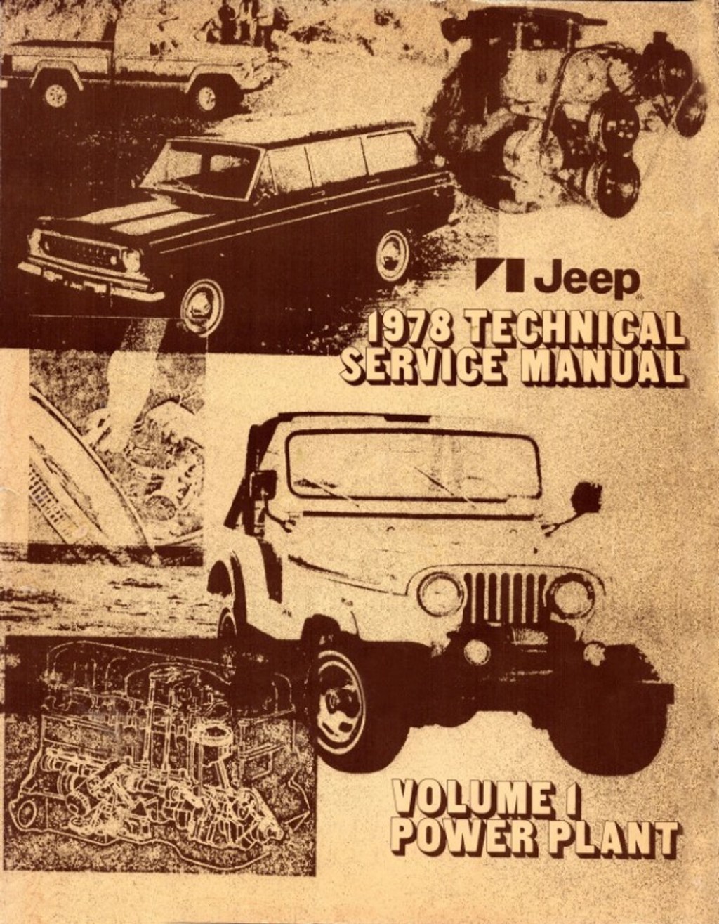 Picture of: Jeep Technical Service Manual ( Volumes)