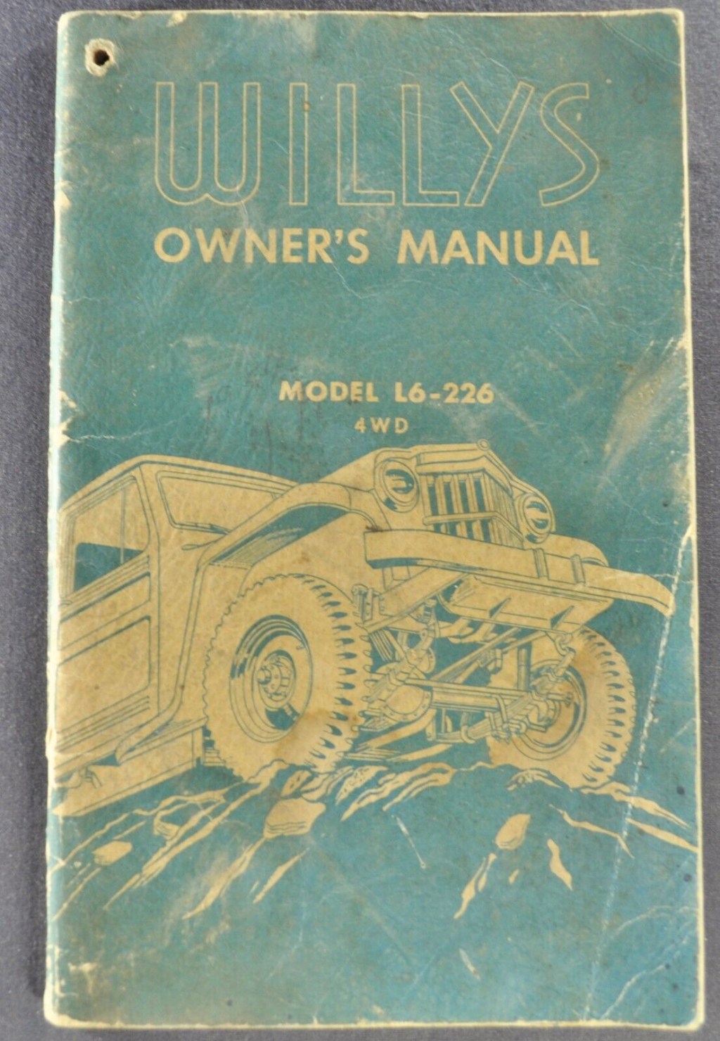 Picture of: – Willys Jeep -Ton x Pickup Truck Owners Manual Original